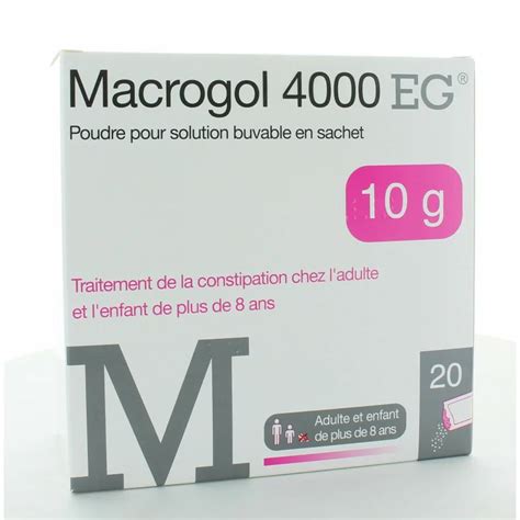 Macrogol Eg Sachets Univers Pharmacie