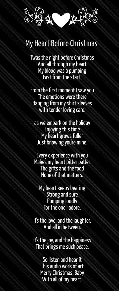 long Christmas love poems | Christmas love quotes for him, Christmas ...