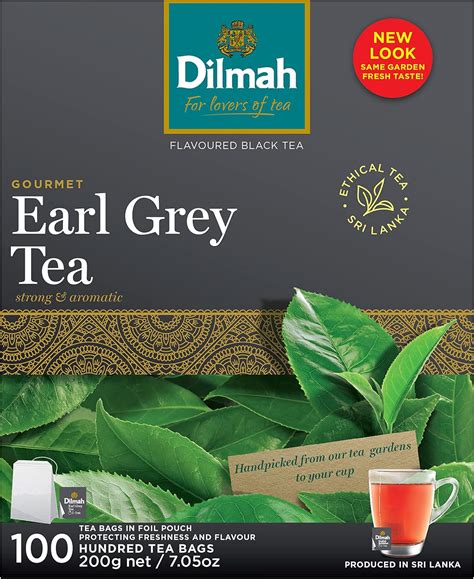 Dilmah Earl Grey Tea Handpicked Single Region Artisanally Made