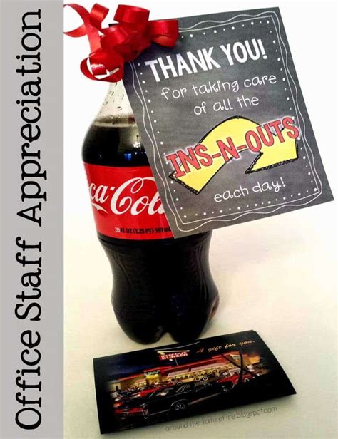 Office Staff Appreciation Freebie - Around the Kampfire