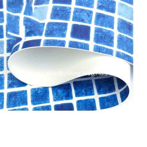 Pvc Waterproof Membrane Polyvinyl Chloride Anti Uv Pvc Swimming Pool Liner