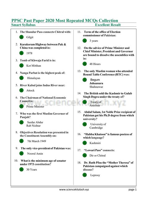 SOLUTION Ppsc Past Paper 2020 1 Studypool