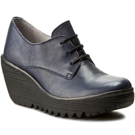 P Buty Fly London Yauafly P Navy Black Eobuwie Pl