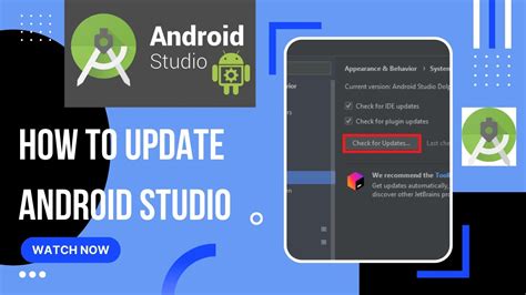 How To Update Android Studio In Windows How To Update Android