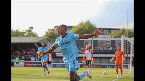 Highlights Woking 2 3 Wrexham Afc Youtube