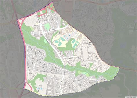 map  largo cdp maryland thong thai real