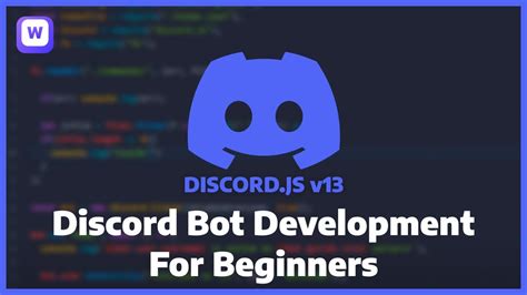 How To Make A Discord Bot Discord Js V13 Ep 1 Youtube