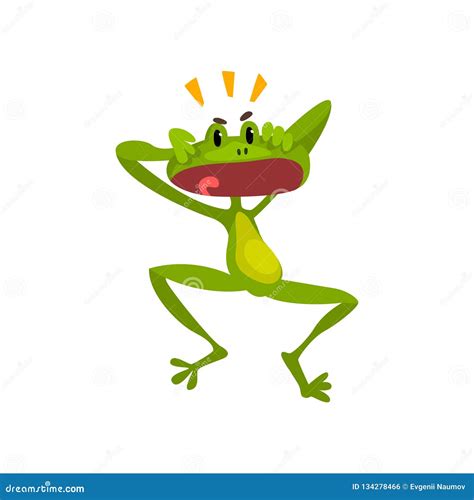 Frog Scared Royalty-Free Stock Photo | CartoonDealer.com #2650821