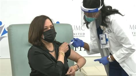 Kamala Harris Gets Covid 19 Vaccine