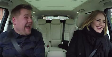 Adele and James Corden sing their hearts out in Carpool Karaoke preview