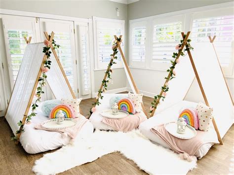 Teepee Sleepover Party Sleepover Party Slumber Parties Sleepover