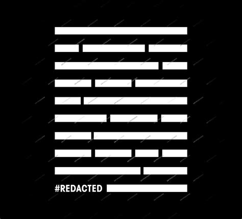 Redacted Lines Svg Png Graphic — Drypdesigns