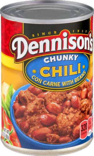 Dennisons Chunky Chili Con Carne With Beans 15 Oz Fred Meyer