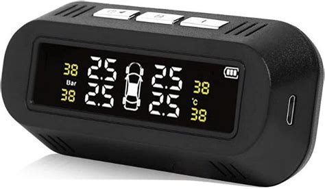 Lariau Reifendruck Kontrollsystem Usb Solar Tpms C Auto