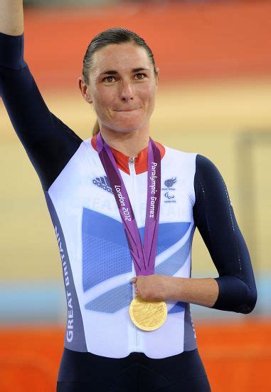 Sarah Storey Gbs First Gold Medal Redaktionelles Stockfoto Stockbild