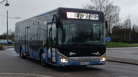 Keolis Flandres Maritime Ligne 20 Leffrinckoucke Fort Des Dunes Iveco