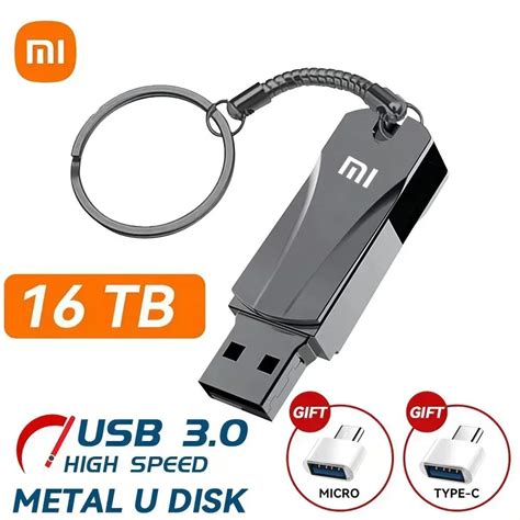 Xiaomi Mini Unidad Flash Usb De Metal Pendrive De Alta Velocidad De