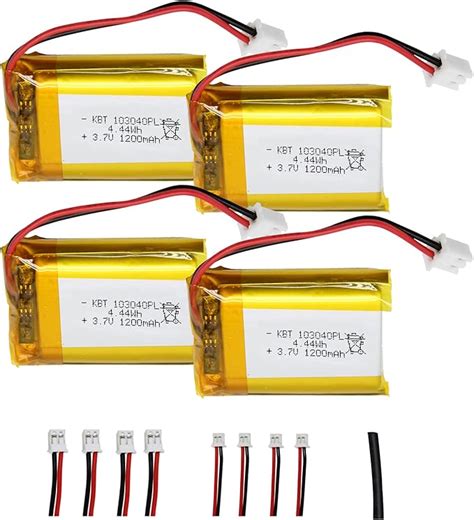 Amazon Kbt V Mah Li Polymer Battery Lipo