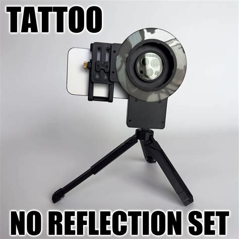 Cross Polarization Tattoo Photography Set Tattoo Photos With No