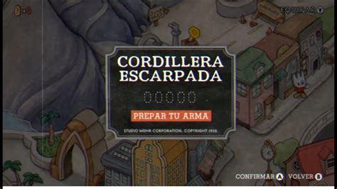 Gameplay Cuphead Run N Gun Cordillera Escarpada Youtube