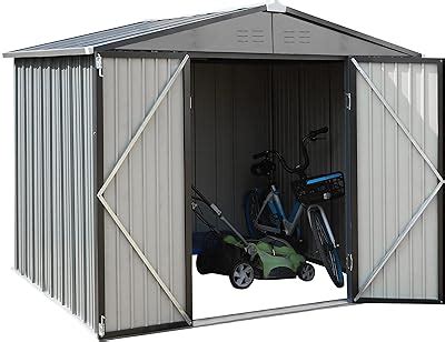 Amazon VIWAT 10x10 FT Outdoor Storage Shed Garden Shed With