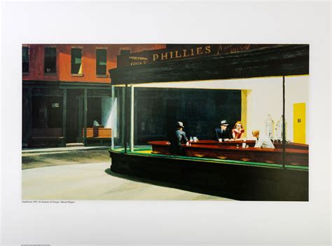 Edward Hopper Art Print Nighthawks 1942