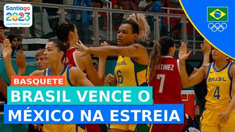 JOGOS PAN AMERICANOS l BASQUETE FEMININO VENCE l BRASIL 72 X 54 MÉXICO