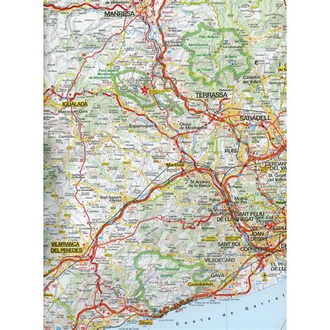 MARCO POLO KARTE COSTA BRAVA, ANDORRA, BARCELONA von 1:200.000