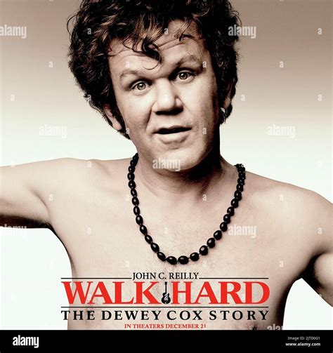 John C Reilly Poster Walk Hard The Dewey Cox Story 2007 Stock Photo