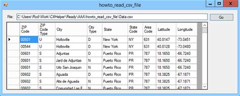 C Helper Read A Csv File Into An Array In C