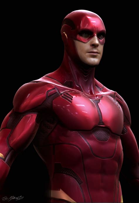 Jerad S. Marantz - Flash Concept art For BvS and Justice League