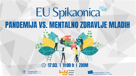 EU Spikaonica PANDEMIJA vs MENTALNO ZDRAVLJE MLADIH Društveni