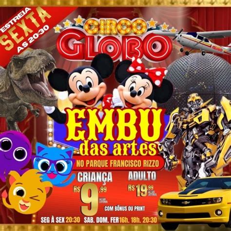 Circo Globo Produtor Eventos E Conte Dos Na Sympla