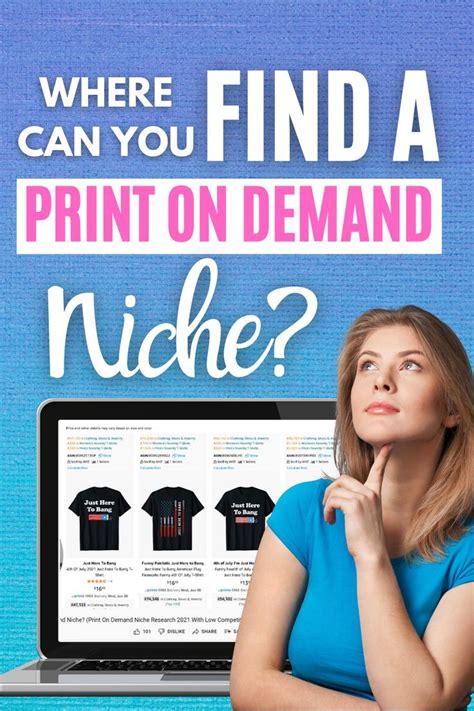 Where Can You Find A Print On Demand Niche? | Print on demand, Print ...