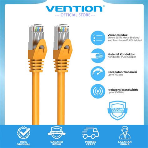 Jual Vention Vpc M Kabel Lan Rj Cat Cat A Sstp Double