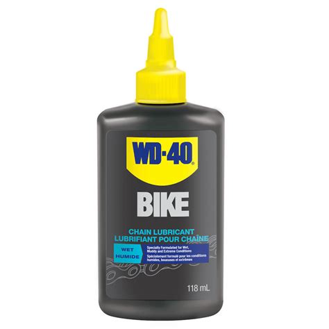 WD-40 Bike Wet Chain lubricant 118ml - Country Cycle & Ski Inc.