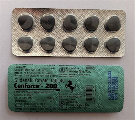 Sildenafil 200 Mg Cenforce At Rs 200strip Erectile Dysfunction