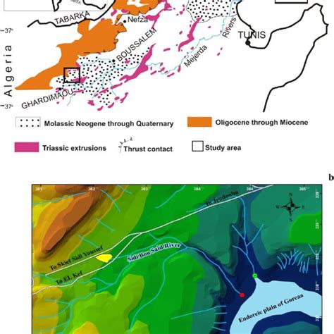 A Geological Framework Of The Extreme North Of Tunisia Modified After