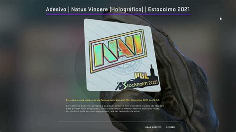 Sticker Natus Vincere Holo Estocolmo Youtube