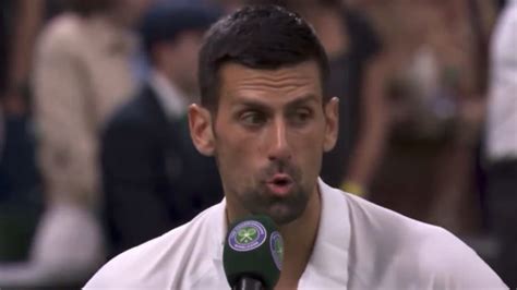 Novak Djokovic Disses Wimbledon Crowd After Hearing Boos In Match