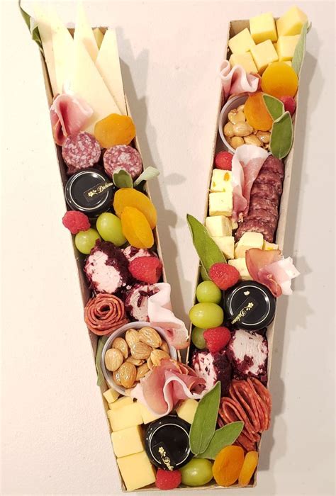 Letter Number Charcuterie Sweets Charcuterie O Charcuterie Meats