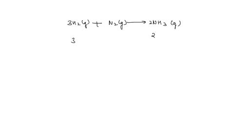 Solved Consider The Following Balanced Reaction Between Hydrogen And