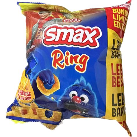 Jual Smax Ring Gr Keju Eceran Renceng Cemilan Anak Makanan Ringan