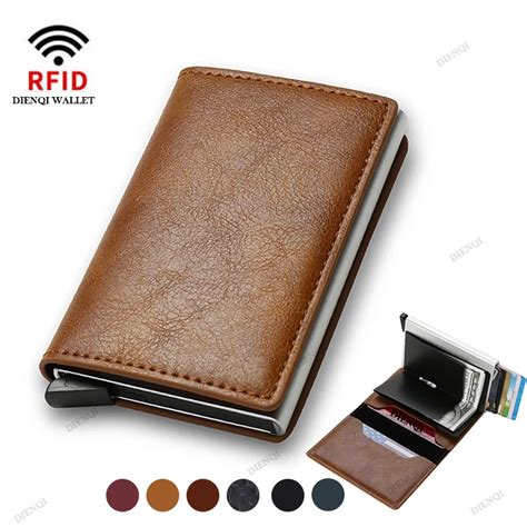 Anti H Rs Z Rfid Kredi Kartl K Ak Ll Minimalist C Zdan Cep Erkekler Kad