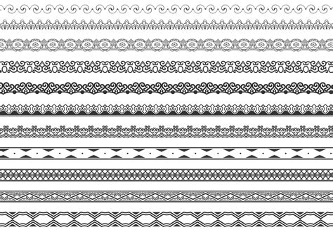 Ornamental Border Brushes Pack Free Photoshop Brushes At Brusheezy