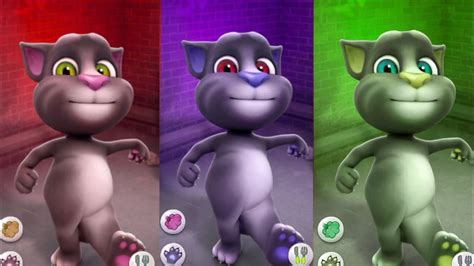 Talking Tom Cat Funny Moment Cartoon Video Colours Video Mobile