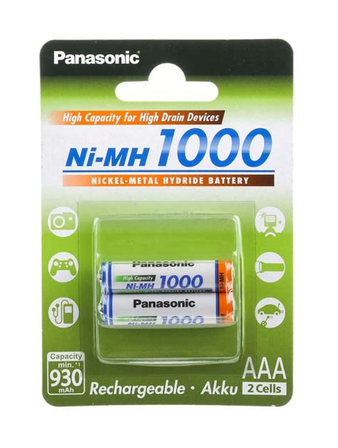 Bk 4hgae 2be Panasonic Panasonic Nimh Rechargeable Aaa Battery 1ah