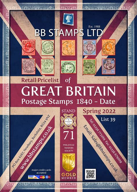 Great British Stamps 1840 To Date Mint And Used Gb Stamps Bb Stamps Ltd