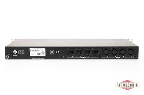 Solid State Logic Ssl Xlogic Alpha Vhd Pre Ch Mic Pre