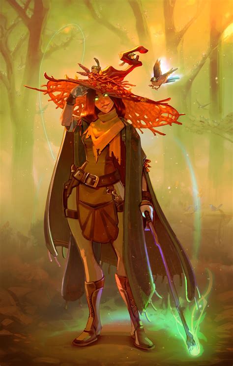 The Blind Druid Rebecca Oborn On Artstation At Artstation